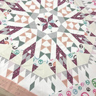 Handmade Montana Laundry Basket Cotton Patchwork Quilt Top topper 86x86 