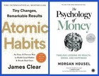 The Psychology Of Money   Atomic Habits By James Clear Set Of 2 Books New Stock