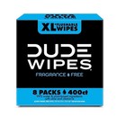 Dude Wipes  Flushable Wipes  Extra Large And Fragrance-free Wipes  400 Ct  