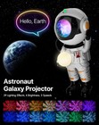 Astronaut Galaxy Projector Led Night Light With Timer And Remote Home Decor
