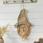 Natural Wooden Scarecrow Wall Hanging 18 25x12x2 Vhc Brands