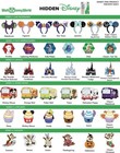 Disney World 2026 Hidden Mystery Wave A Green Pin Pack Pouch Set Of 2 Sealed New