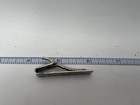 Vintage Speidel Usa Silver Tone Tie Clip Bar Engraved Design Mid Century Men   s
