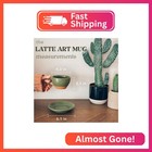 Mora Ceramic Latte Art Mug With Saucer - 10 5 Oz  Round Bottom For Perfect Pours