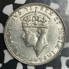 1943 East Africa 50 Cents Lot t3237 Silver  High Grade  Beautiful 