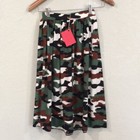 Mom And Pop s Kids Girls M 8 Skirt Multicolored Camouflage Maxi 100  Cotton