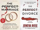 2 Books Set The Perfect Divorce   The Perfect Marriage By Jeneva Rose Paperback 