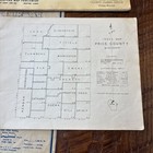 Vintage Lot 1950   1963 Farm Plat Books Price County  Wisconsin Rockford Maps