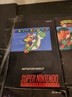 Vintage Lot Of Snes Super Nintendo Game Instruction Booklet Manuals Mario 