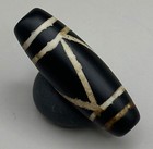 Rare Ancient Old Etched Carnelian Agate Bead