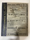 1966 Massillon Oh City County Business Directory Advertising Book