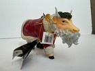 Cow Parade Father Cowristmas  7294 Holiday Christmas Retired - No Box