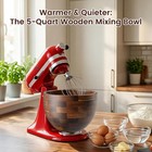 Kitchenaid 5 Qt Acacia Wood Mixing Bowl For 4 5   5 Qt Tilt-head Stand Mixers