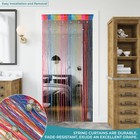 Elegant String Hanging Beaded Curtains String Curtain Panel Door Fly Screen Room