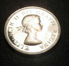 Old Canadian Coins Silver 1964 Canada 25 Cents Bu Unc Silver Proof