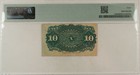 10 Cents 4th Issue Fractional Currency Fr 1259 Allison Spinner - Pmg Xf-40 