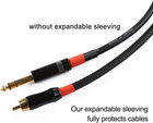 100ft - 1 2 Inch Pet Expandable Braided Sleeving     Black      Braided Cable Sleeve
