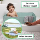 Ingenuity Tuckaway Toddler Tub  Converts Shower To Tub  Folds To Store  12m-5y