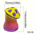 3  4pc Funny Metal Tobacco Herb Spice Grinder Smoke Crusher Halloween Gift Woman