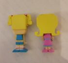 Pixel Chix Roommates 2 Friends Character Figures Toy Set For Roomies House Rare