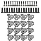 New Stump Grinder Pocket teeth Set For Barreto Sg30 W  2-1 4  Bolts 16pcs Tooth