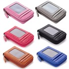 Rfid Blocking Genuine Leather Wallet Purse Id Credit Card Holder For Mens Womens