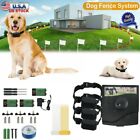 Wireless Electric Dog Fence Pet Containment System Shock Collar For 1 2 3 Dogs