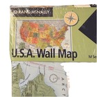 Rand Mcnally Signature M Series Wall Map United States W  Capitals 50  X 32  New