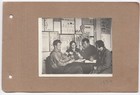 1931 Medical School Student Skeleton Bone Post Mortem Evolution Antique Photo