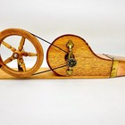 Geo Dudy Vintage 1985 Handcrafted Rotary Fireplace Bellows Blower Wood Copper
