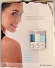 Brand New Better Living Trio Shower Dispenser