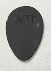 1899-1900 Abt Valentine Mandolin Pick - Super Rare Holy Grail Guitar Pick  
