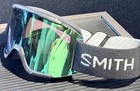 Smith Squad Chromapop Snow Goggles Green Lens Ski Snowboard Used