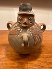 Pre Colombian Vase Polychrome Anthropomorphe  Nazca