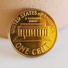 1961 Lincoln Penny Us One Cent Coin Lincoln Memorial Brilliant Uncirculated