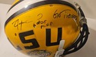Lsu Tigers Football Helmet Schutt Air Iv Replica Football Helmet  Sz L -signed-