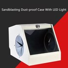 Dental Sandblasting Dust-proof Case With Led Light Sandblaster Dust Collector Us