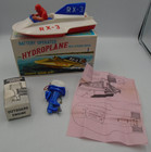 Vintage Clifford Series Battery Operated Hydroplane   Outboard Motor Boxed  Read