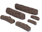 Real Fyre 24-inch Live Oak Vented Gas Log Set  Natural Gas  Match-lit With Burne