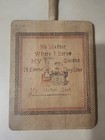Vintage Wood Cutting Board Wall Plaque        like My Kitchen Best    Country Decor