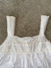Y2k 90s Vintage Victoria Secret Country Rare Prairie Night Gown Cotton Dress 