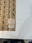 French Antique Alsace 1800   s Floral And Paisley Stripe Panel 19x30  Linen unique
