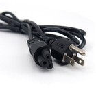 Lot Of 100 Pc 3-prong Aka Mickey Mouse Ac Power Cord For Laptop Pc 18 Awg Wire