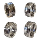 Silver Dollar Coin Ring Size 7-13 Handmade Crafted Rare Silver Morgan Men Rings