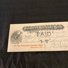 Farmers   Merchants Bank 1911 Canceled Check 