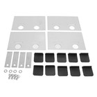 Oil Pan Baffle Plate Kit  Easy Installation Stainless Steel And Rubber Car Oil