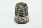 Antique Dome Sterling Silver Thimble Size 7