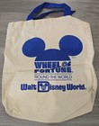 Vintage Walt Disney World 20 Year Anniversary Souvenir Bag Wheel Of Fortune