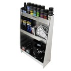 Pit Posse Trailer Variety Cabinet Shelf Organizer  Made In Usa  Aluminum