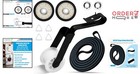 Complete Dryer Repair Kit - Durable Rollers  Idler   Belt For Kenmore  Amana